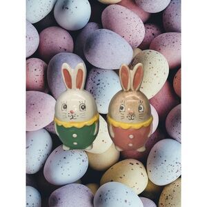 Johanna Parker Easter Bunny Salt And Pepper Shakers